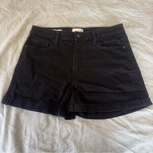 Universal Thread Women's Black Denim Shorts
